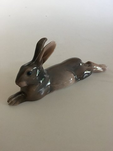 Bing & Grondahl Figurine no. 1831 of a Hare laying down.