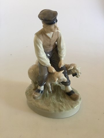 Royal Copenhagen Figurine No 627 Young Man with Sheep