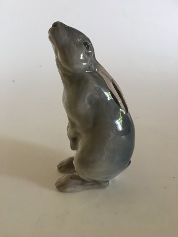 Royal Copenhagen Figurine Begging Rabbit No 504.