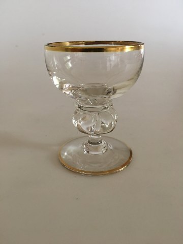 "Gisselfeld" Likørglas fra Holmegaard