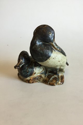 Royal Copenhagen Knud Kyhn Stoneware Two Ducks Figurine No 20004