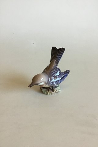 Dahl Jensen figurine of Bird Parula Warbler No 1320