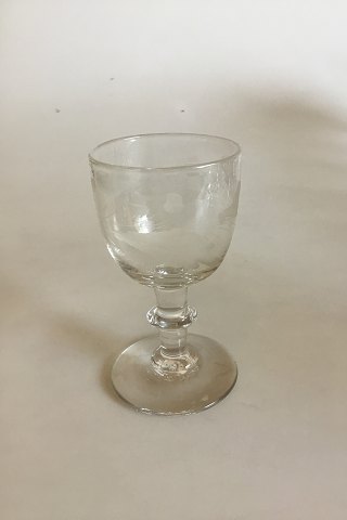 Holmegaard Egeløvsglas Hedvinsglas