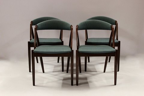 A set of four dining room chairs, model 31, designed by Kai Kristiansen in 1956 
and manufactured by Schou Andersen in the 1960s.
5000m2 showroom.
