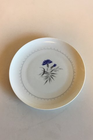 Bing & Grondahl Demeter, White / Blue Cornflower Side Plate No 27
