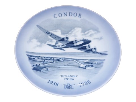 Royal Copenhagen 
Flight plate no. 13 - Condor Jutlandia