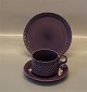 305 Coffee cup with saucer 7.5 cm, 1.5 dl	 Palet Purple B&G Art Pottery 
tableware Cordial