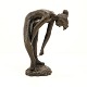 Aabenraa 
Antikvitetshandel 
präsentiert: 
Johannes 
Hedegaard, 
1915-99, grosse 
Bronzenfigur, 
Ballerina. H: 
52cm