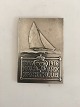 A. Dragsted 990 Silver Plaque "1866-1916 Kgl. Dansk Yachtklub"