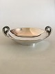 COHR Silver Bowl with Handles in Art Deco Style.