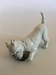 Royal Copenhagen Figurine Terrier with Slipper No 3476