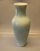 Royal Copenhagen Vase  Light green  crystal glaze ca. 42 cm Valdemar Engelhardt 
VE