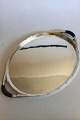 Danam Antik 
presents: 
Georg 
Jensen Sterling 
Silver Oval 
Serving Tray No 
251C with 
Wooden Handles