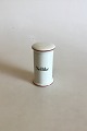 Bing & Grondahl Nellike (Cloves) Spice Jar No 497 from the Apothecary Collection