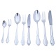 Ambrosius silver cutlery, complete for 18 pers.