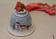 Wiberg  "Tomten" B&G Christmas Pattern 6312 B&G Christmas bell with church and 
trees in the snow 6.5 cm