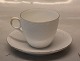 Tradition 1275-756 Coffee Cup and saucer  White Half Lace with gold rim 	 Royal 
Copenhagen