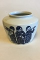 Bing & Grondahl Porcelain Vase decorated with three musicians No 10405/649