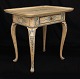 Aabenraa 
Antikvitetshandel 
presents: 
An 
original 
decorated 
Rococo table 
with blue 
decorations. 
Denmark circa 
...