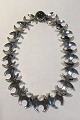 Danam Antik 
presents: 
Georg 
Jensen Sterling 
Silver Necklace 
No 130B 
Mosagate