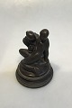 Gerhard Henning Bronze Figurine Lovers,, 1913.