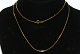 Antik Huset 
presents: 
Venezia 
necklace in 8 
carat gold, the 
necklace is new
Length: 70 cm.