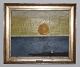 Klosterkælderen 
presents: 
Painting 
Bornholm Oil on 
Canvas ca 53 x 
63 cm in golden 
frame Signed OH 
Oluf Høst