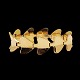 Antik 
Damgaard-
Lauritsen 
presents: 
Bent 
Knudsen; A 
bracelet in 14k 
gold #22