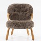 Roxy Klassik 
presents: 
Arnold 
Madsen / Dagmar
Clam chair in 
new lambskin 
(Sahara) and 
frame in oiled 
...