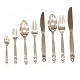 Aabenraa 
Antikvitetshandel 
presents: 
Sterlingsilver 
Acorn cutlery 
by Johan Rohde 
for Georg 
Jensen for 6 
...