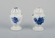 L'Art presents: 
Royal 
Copenhagen Blue 
Flower Angular, 
salt and pepper 
set.