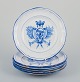 L'Art presents: 
Emile 
Gallé for St. 
Clement, Nancy. 
A set of six 
dinner plates 
in hand-painted 
faience.