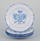 L'Art presents: 
Emile 
Gallé for St. 
Clement, Nancy. 
A set of five 
dinner plates 
in hand-painted 
faience.