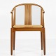 Roxy Klassik 
presents: 
Hans J. 
Wegner / Fritz 
Hansen
FH 4283 - 
China Chair in 
mahogany and 
patinated 
natural ...