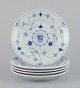 L'Art presents: 
Bing & 
Grøndahl, 
Denmark.
A set of five 
small Blue 
Fluted lunch 
plates in 
hotel/restaurant 
...