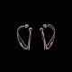 Bestik.dk 
presents: 
Kirsten 
Pontoppidan. 
Danish Sterling 
Silver & 14k 
Gold Earrings.