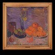 Aabenraa 
Antikvitetshandel 
presents: 
Karl 
Isakson, 
1878-1922, oil 
on canvas. 
Stillife 1911. 
Visible size: 
...