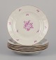 L'Art presents: 
Herend, 
Hungary.
A set of six 
dinner plates.