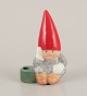 L'Art presents: 
Lisa 
Larson for 
Gustavsberg.
Candlestick 
holder. Sitting 
elf.