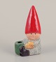 L'Art presents: 
Lisa 
Larson for 
Gustavsberg.
Candlestick 
holder. Sitting 
elf.