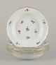 L'Art presents: 
Meissen, 
Germany. Four 
large deep 
porcelain 
plates.
Hand-painted 
with polychrome 
floral motifs.