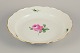 L'Art presents: 
Meissen, 
large round 
"Pink Rose" 
serving 
platter.