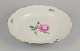 L'Art presents: 
Meissen, 
large round 
"Pink Rose" 
serving 
platter.