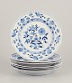 L'Art presents: 
Stadt 
Meissen, 
Germany.
A set of six 
dinner plates 
in porcelain.