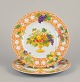 L'Art presents: 
Christian 
Dior, Paris. 
Two Tutti 
Fiori, Tutti 
Frutti 
porcelain 
plates.