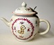 Danish East 
Indian 
porcelain 
teapot, 18th 
century China.