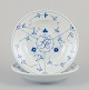 L'Art presents: 
Bing & 
Grøndahl Blue 
Fluted.
Two large deep 
plates with 
monogram.