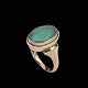 Bestik.dk 
presents: 
Knud Hejl 
- Denmark. 14k 
Gold Ring with 
Jadeite.