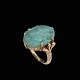 Bestik.dk 
presents: 
Laurits 
Berth - 
Copenhagen. 14k 
Gold Ring with 
Jadeite.