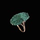 Bestik.dk 
presents: 
14k Gold 
Ring with 
Jadeite.